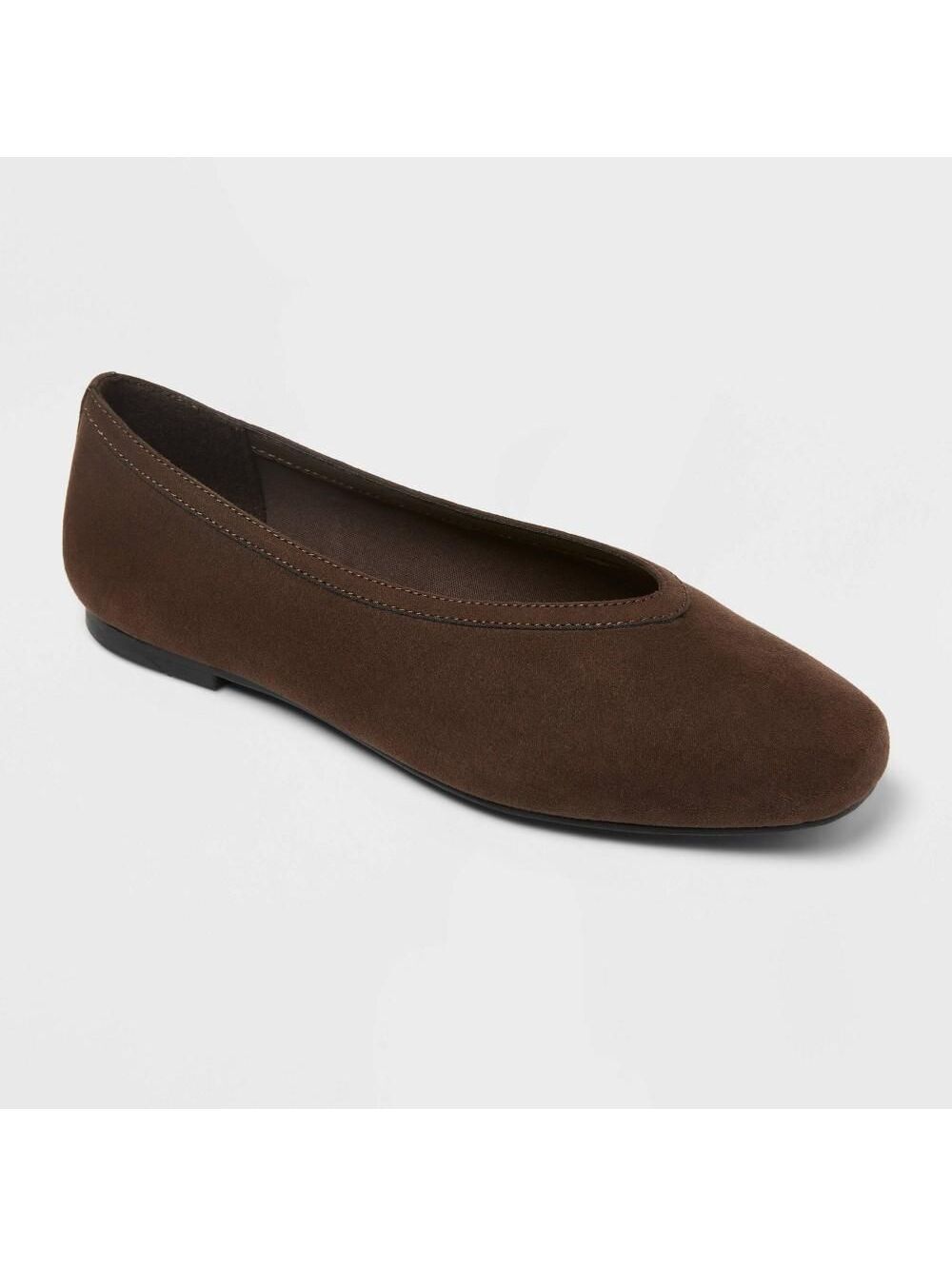 Women’s Sammie Ballet Flats with Memory Foam Insole – a New Day Brown size 9